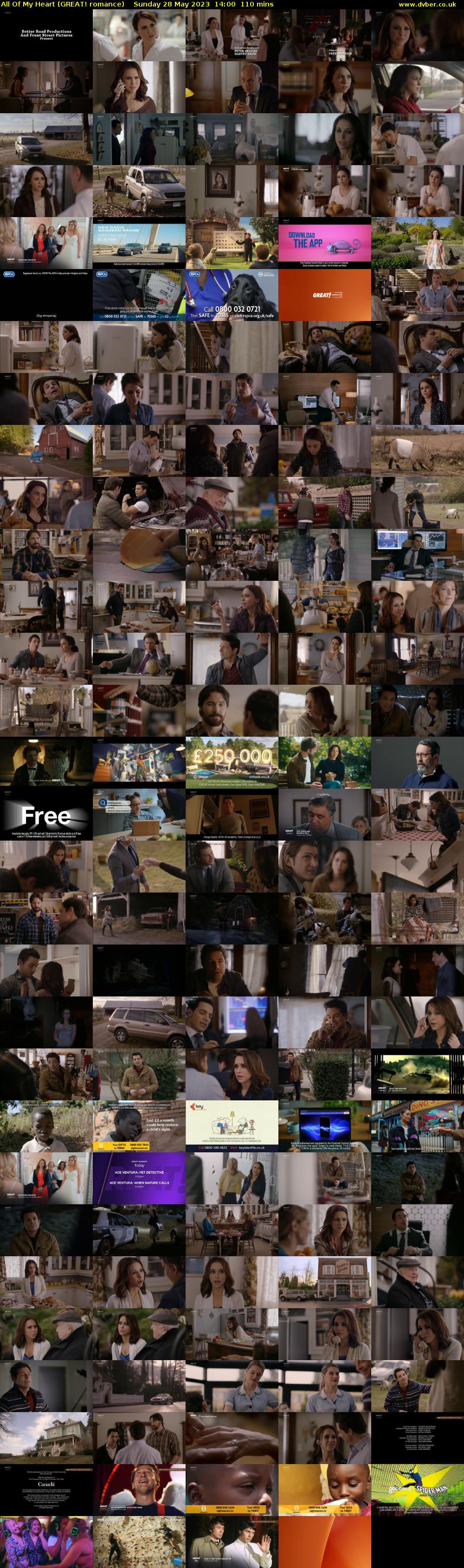 All Of My Heart (GREAT! romance) Sunday 28 May 2023 14:00 - 15:50