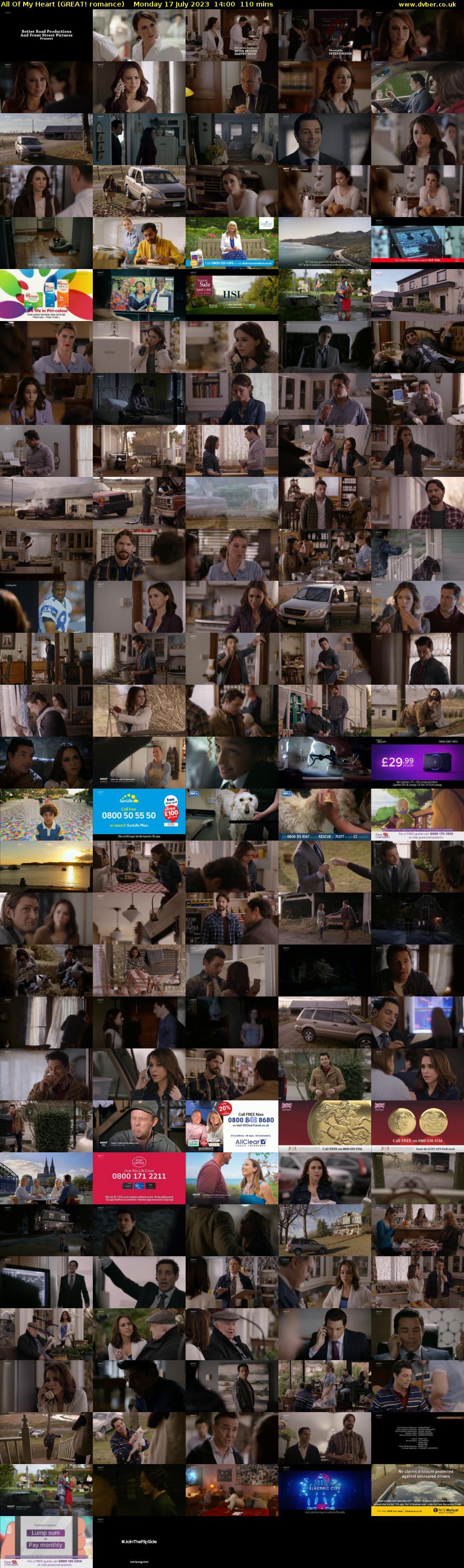 All Of My Heart (GREAT! romance) Monday 17 July 2023 14:00 - 15:50