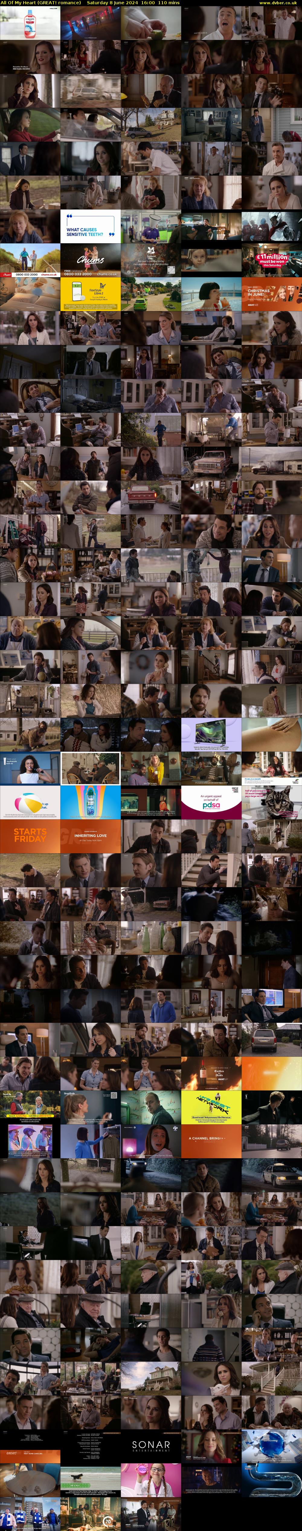 All Of My Heart (GREAT! romance) Saturday 8 June 2024 16:00 - 17:50