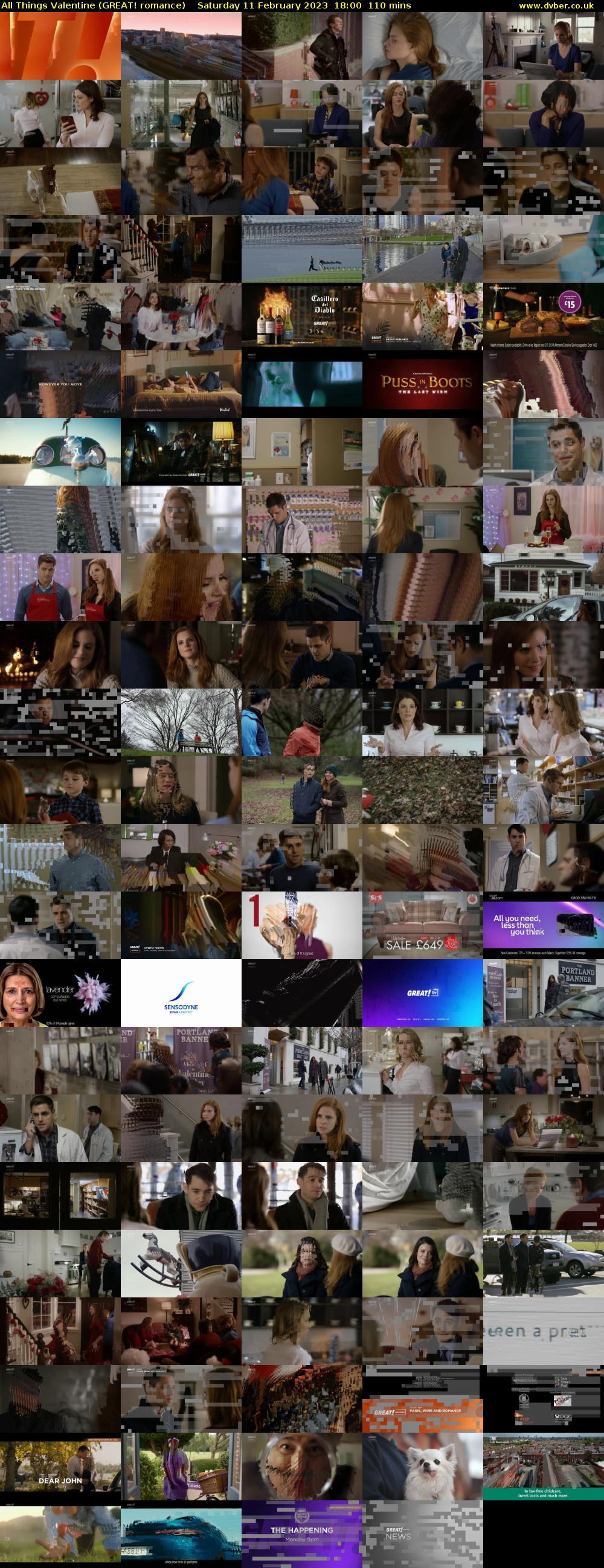 All Things Valentine (GREAT! romance) Saturday 11 February 2023 18:00 - 19:50