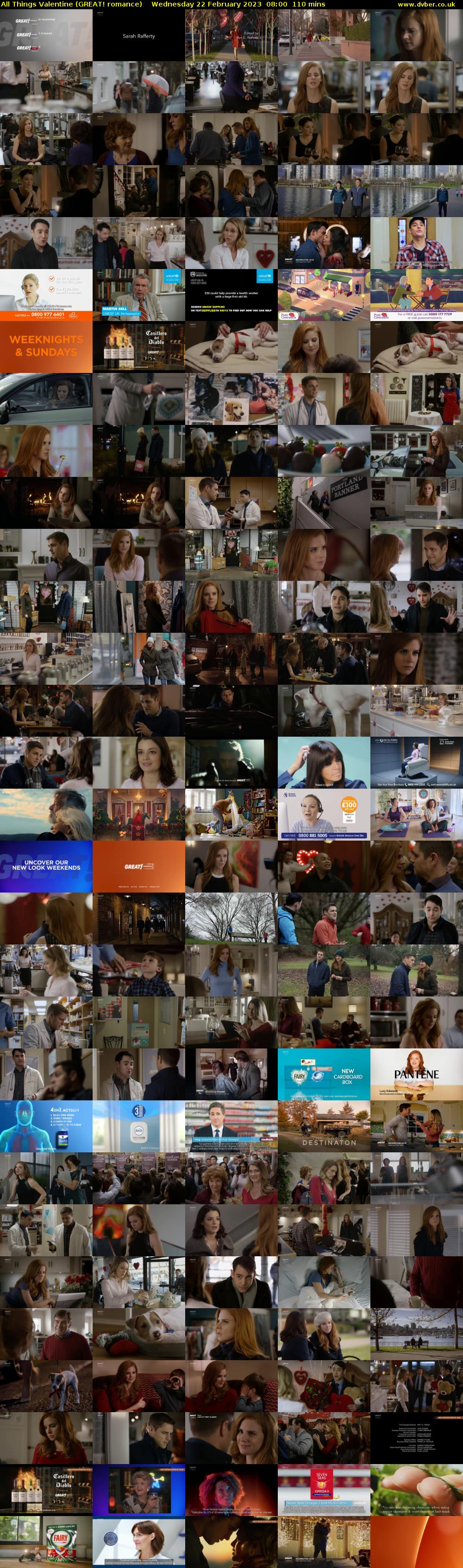 All Things Valentine (GREAT! romance) Wednesday 22 February 2023 08:00 - 09:50