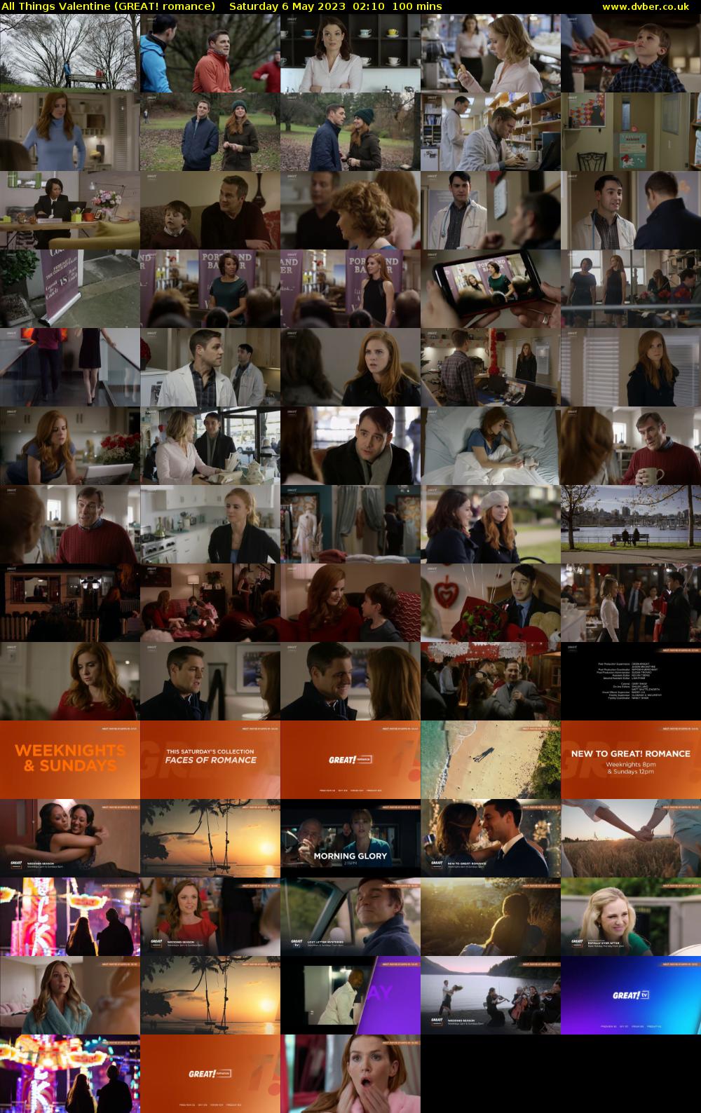 All Things Valentine (GREAT! romance) Saturday 6 May 2023 02:10 - 03:50