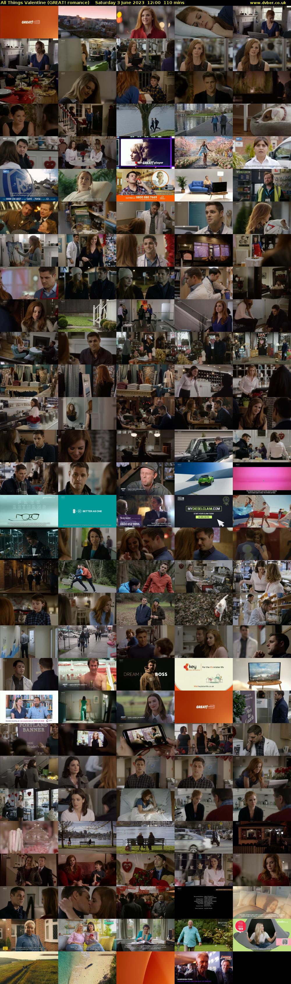 All Things Valentine (GREAT! romance) Saturday 3 June 2023 12:00 - 13:50