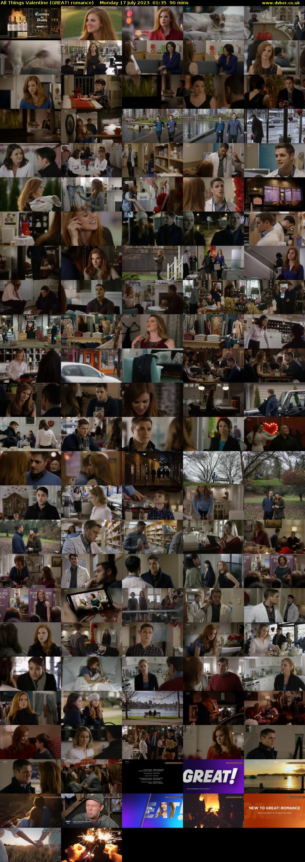 All Things Valentine (GREAT! romance) Monday 17 July 2023 01:35 - 03:05