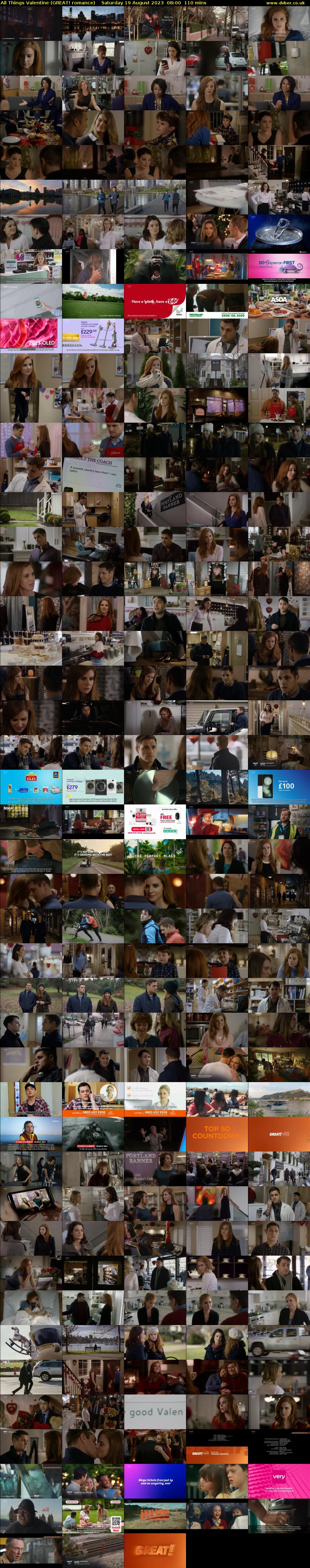 All Things Valentine (GREAT! romance) Saturday 19 August 2023 08:00 - 09:50