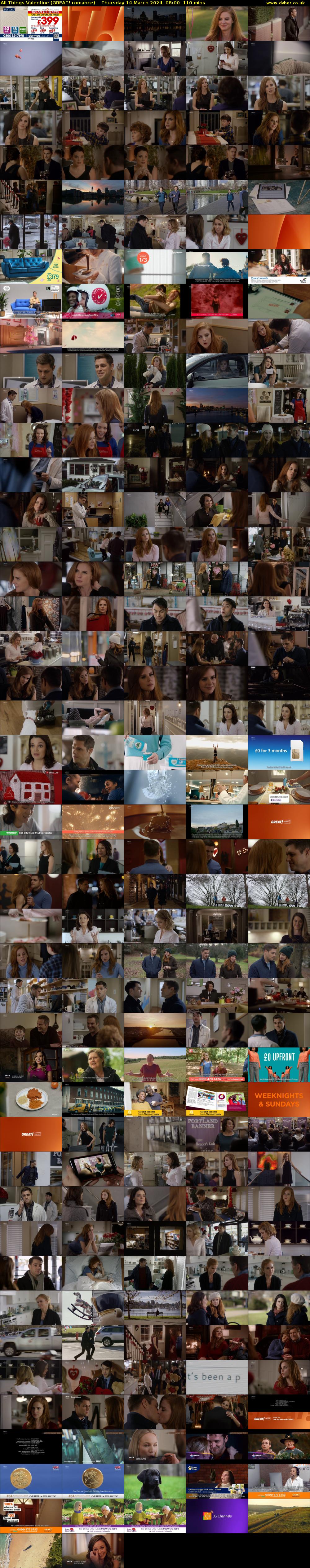 All Things Valentine (GREAT! romance) Thursday 14 March 2024 08:00 - 09:50