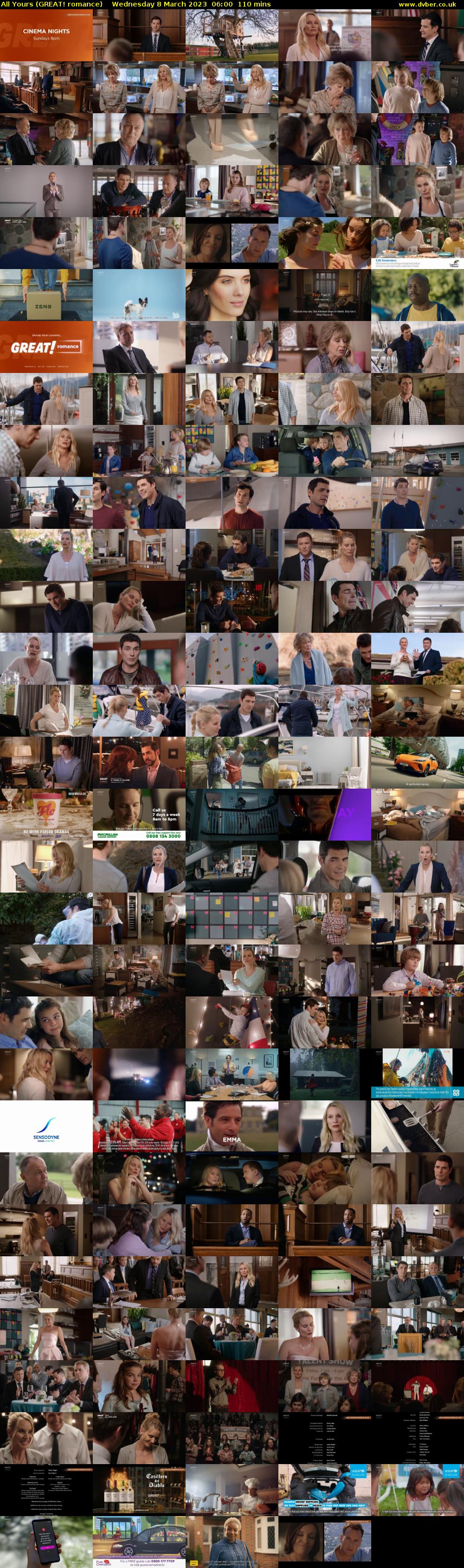All Yours (GREAT! romance) Wednesday 8 March 2023 06:00 - 07:50
