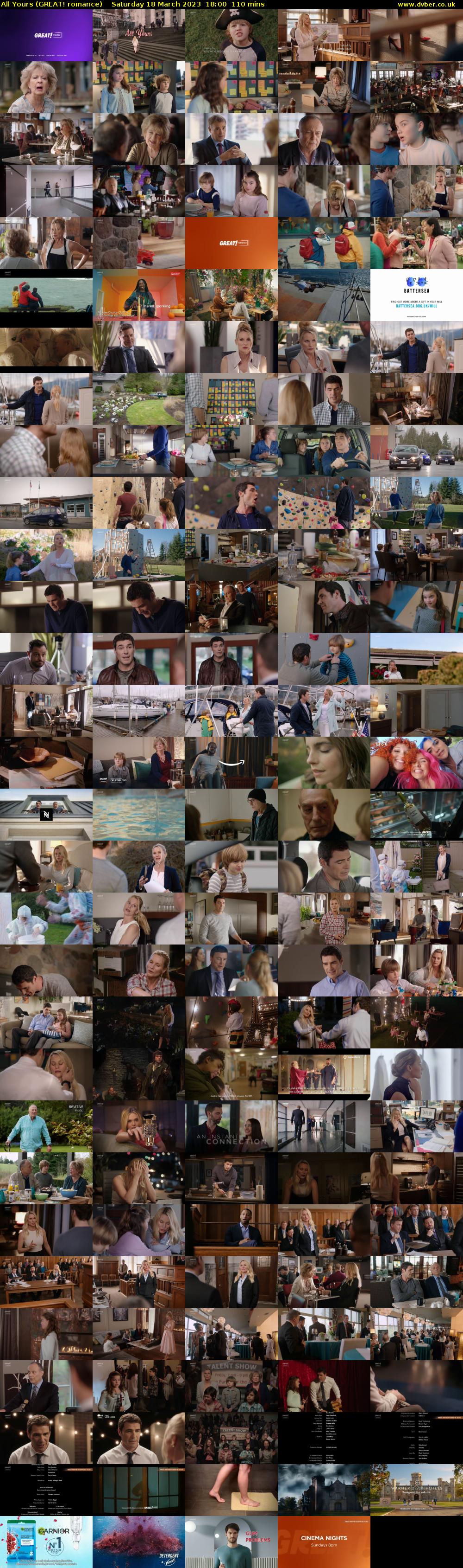 All Yours (GREAT! romance) Saturday 18 March 2023 18:00 - 19:50