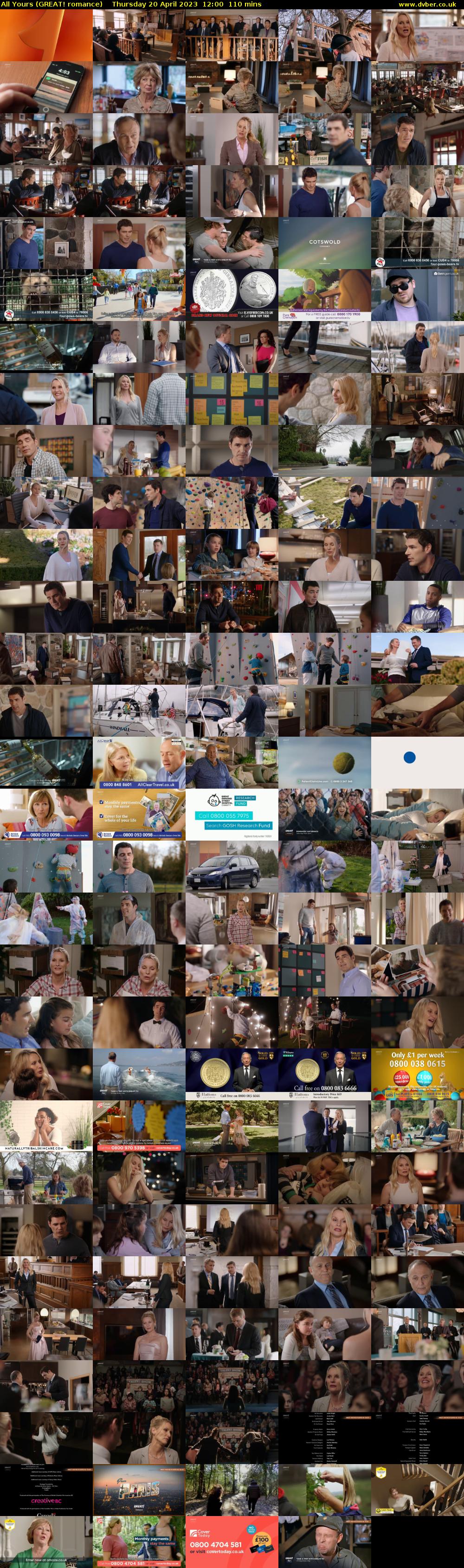 All Yours (GREAT! romance) Thursday 20 April 2023 12:00 - 13:50