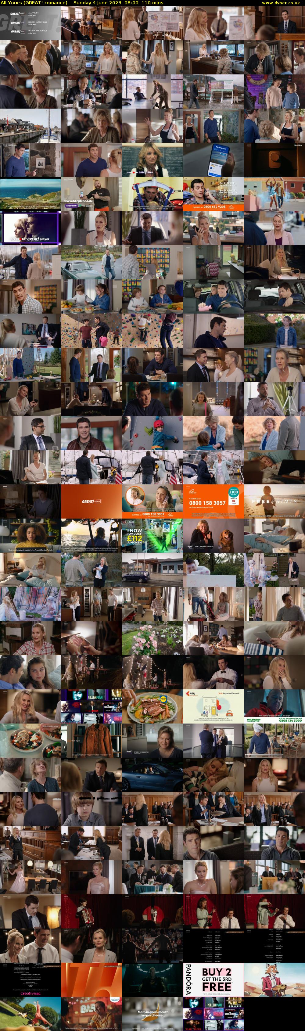 All Yours (GREAT! romance) Sunday 4 June 2023 08:00 - 09:50
