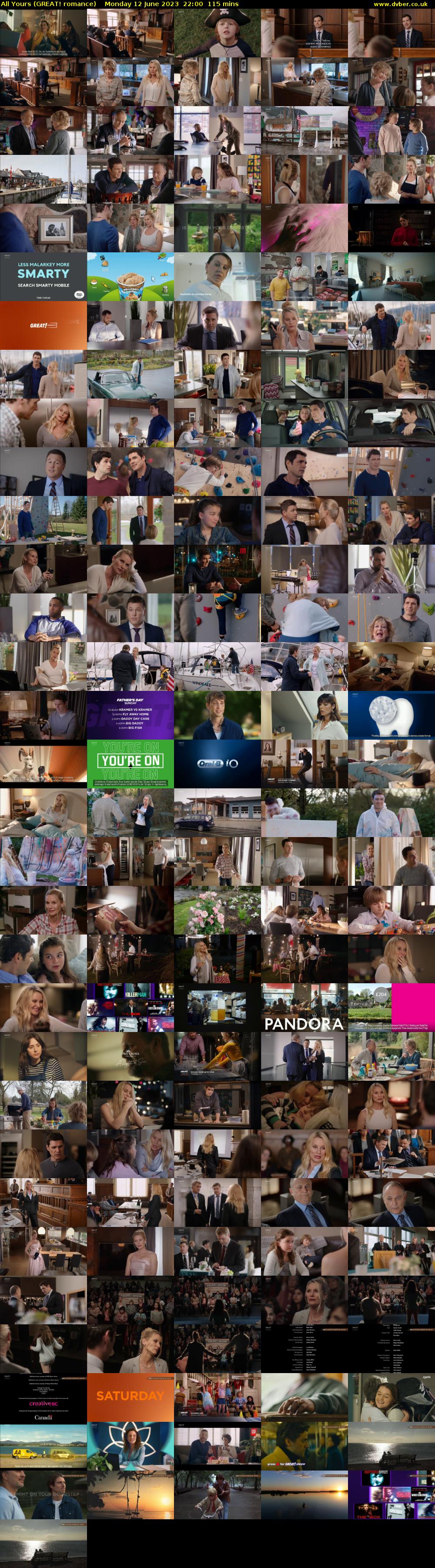 All Yours (GREAT! romance) Monday 12 June 2023 22:00 - 23:55