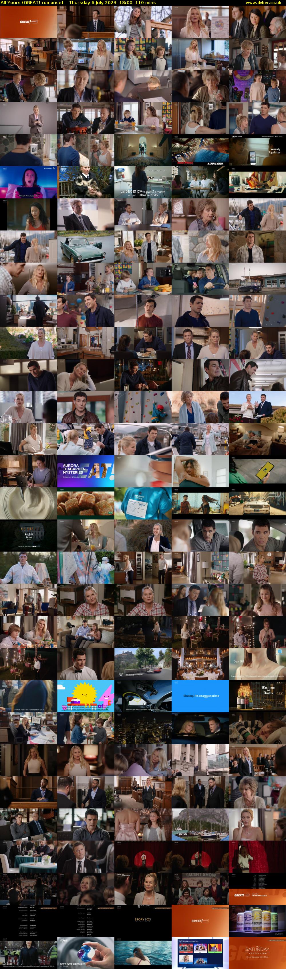 All Yours (GREAT! romance) Thursday 6 July 2023 18:00 - 19:50