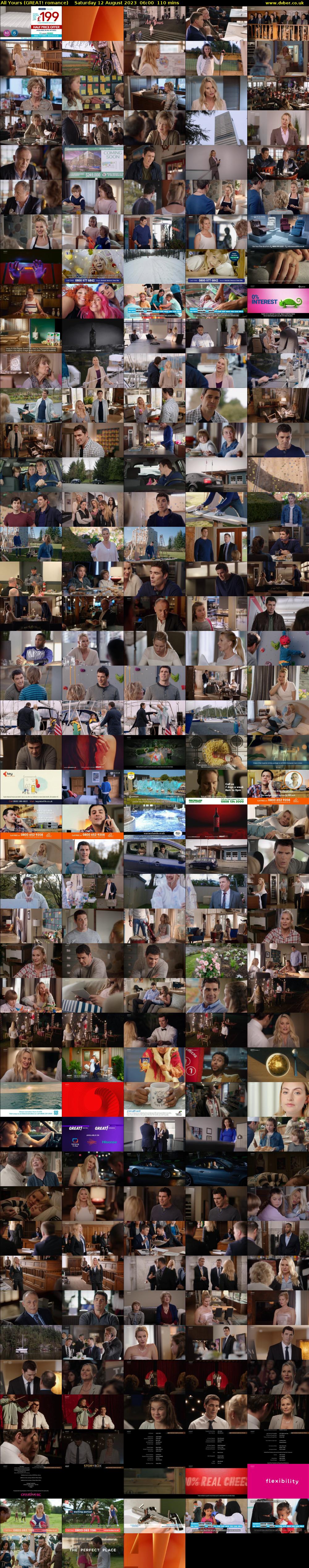 All Yours (GREAT! romance) Saturday 12 August 2023 06:00 - 07:50