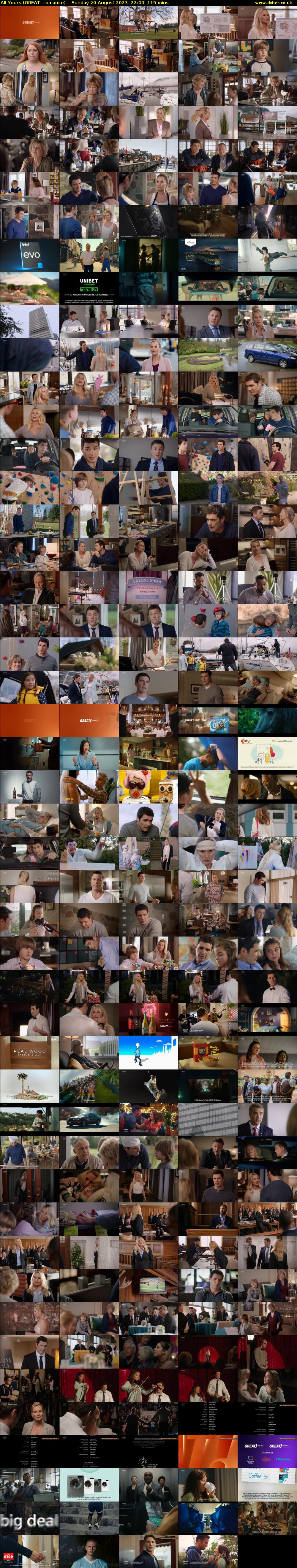 All Yours (GREAT! romance) Sunday 20 August 2023 22:00 - 23:55