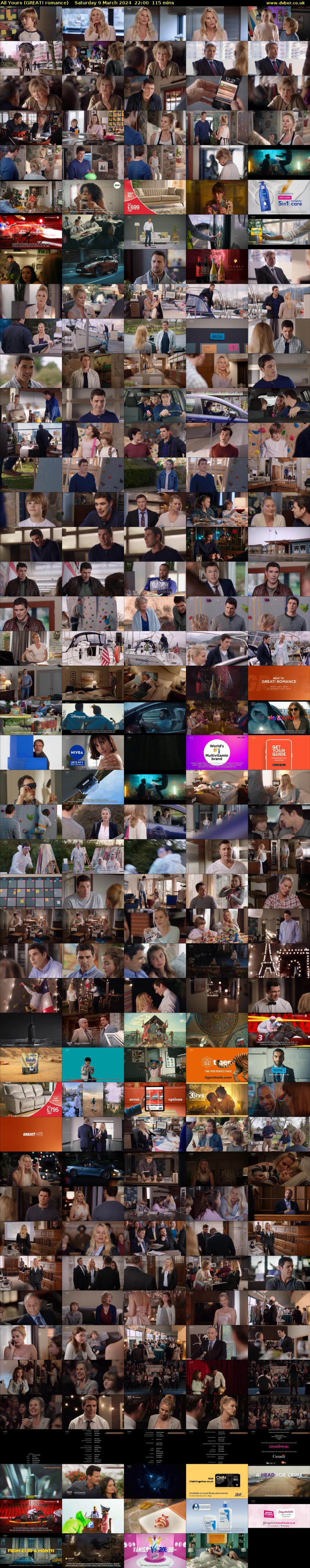 All Yours (GREAT! romance) Saturday 9 March 2024 22:00 - 23:55