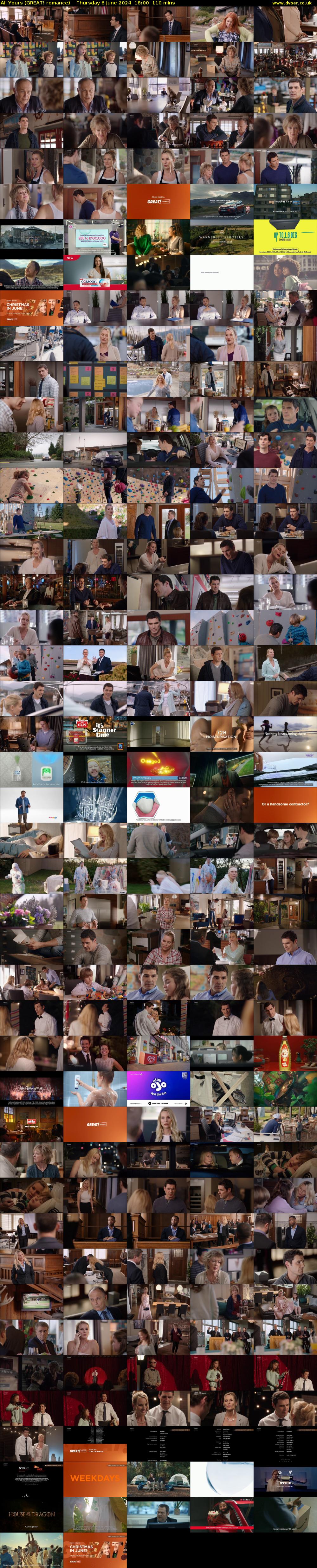 All Yours (GREAT! romance) Thursday 6 June 2024 18:00 - 19:50