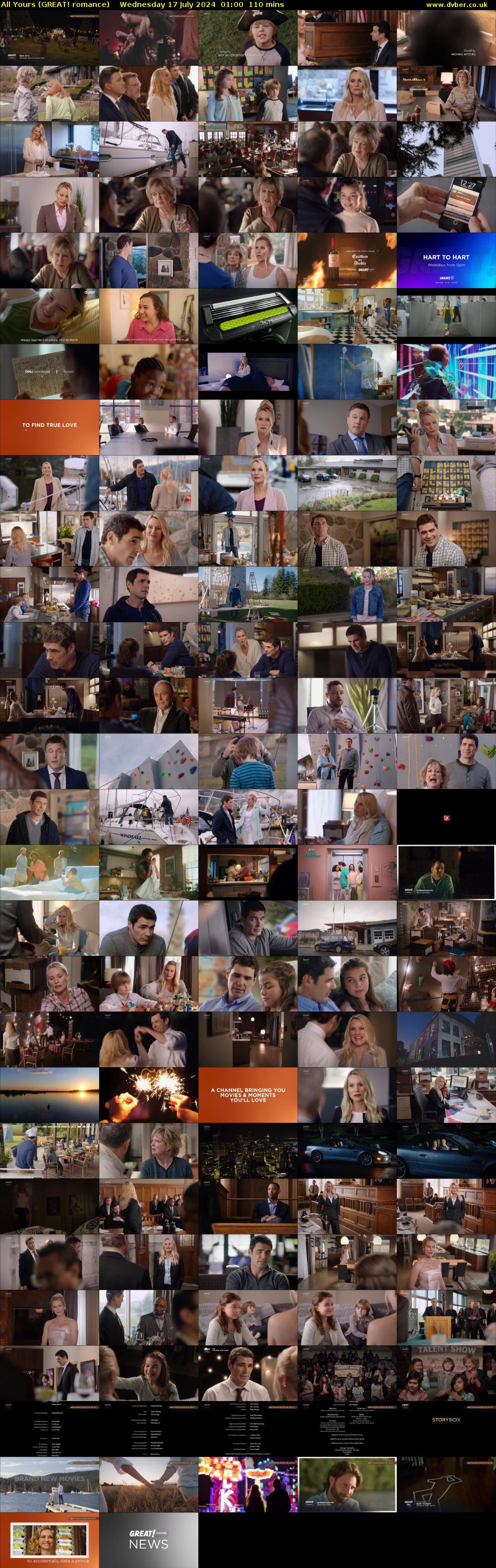 All Yours (GREAT! romance) Wednesday 17 July 2024 01:00 - 02:50