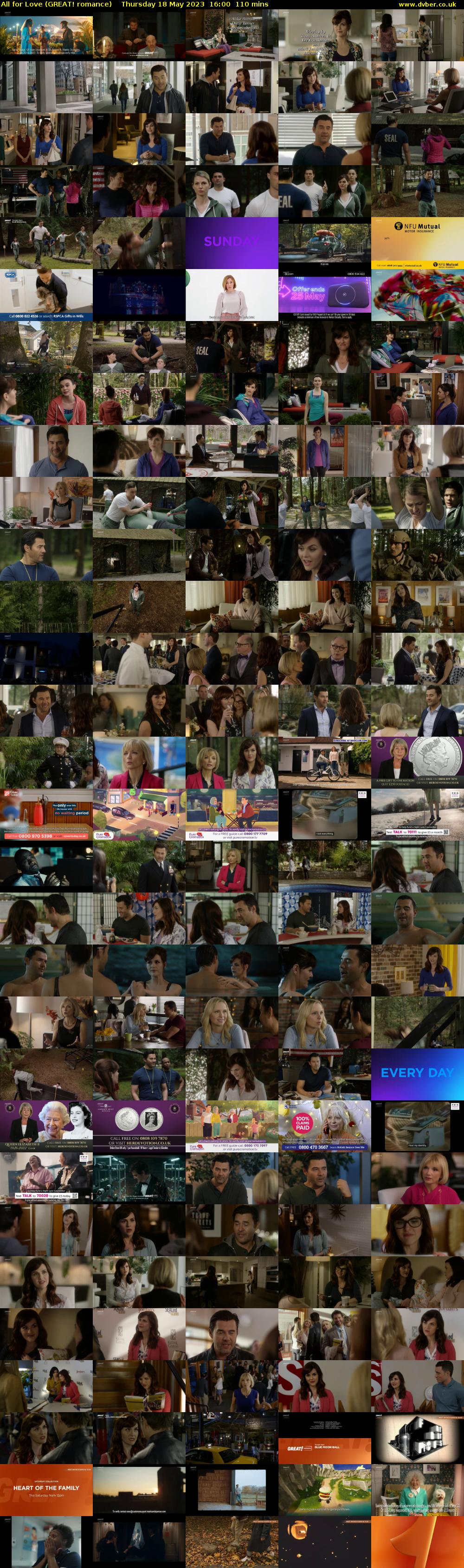 All for Love (GREAT! romance) Thursday 18 May 2023 16:00 - 17:50