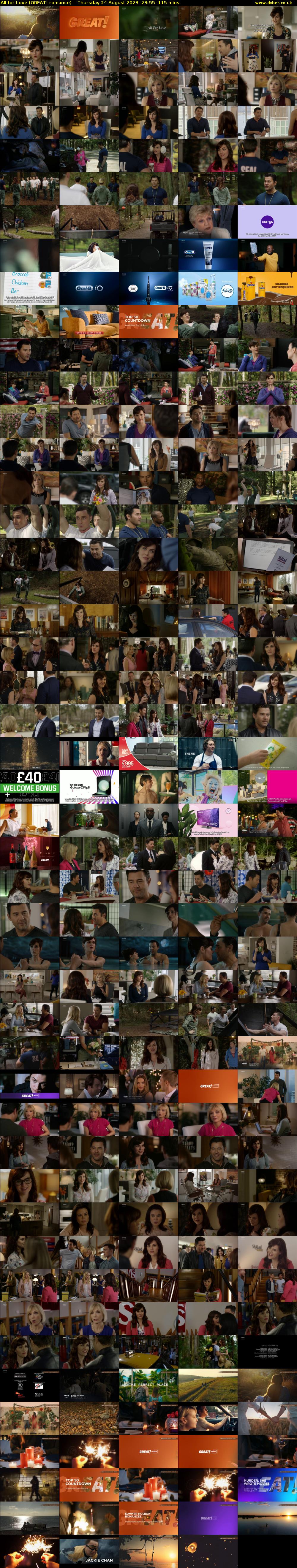 All for Love (GREAT! romance) Thursday 24 August 2023 23:55 - 01:50