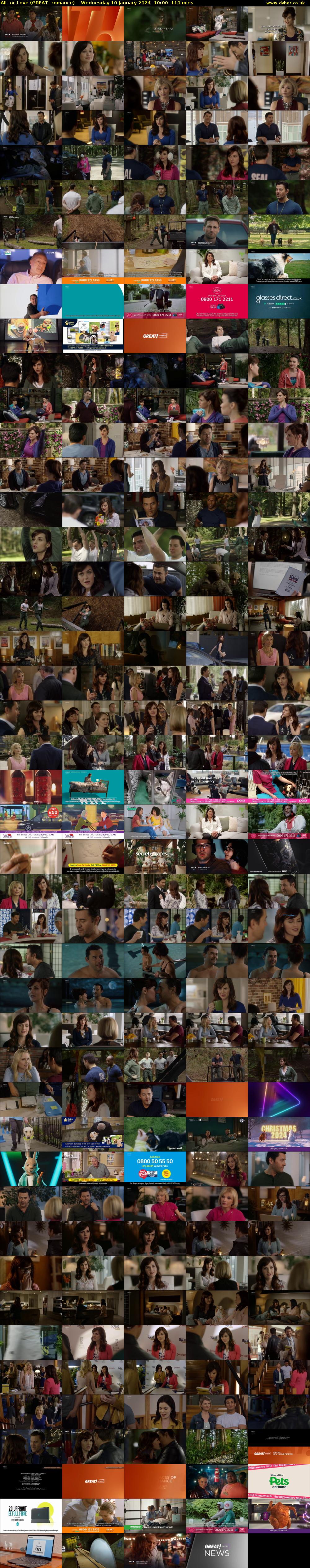 All for Love (GREAT! romance) Wednesday 10 January 2024 10:00 - 11:50