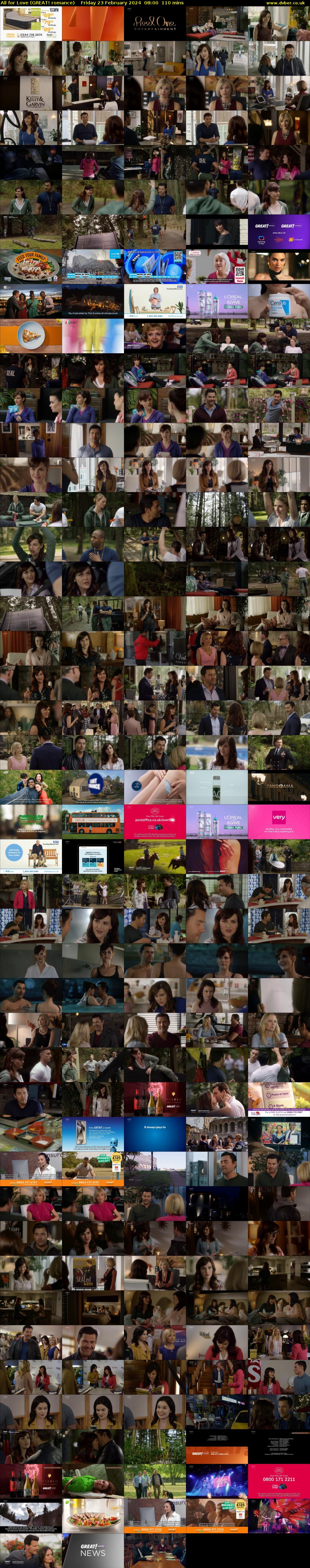 All for Love (GREAT! romance) Friday 23 February 2024 08:00 - 09:50