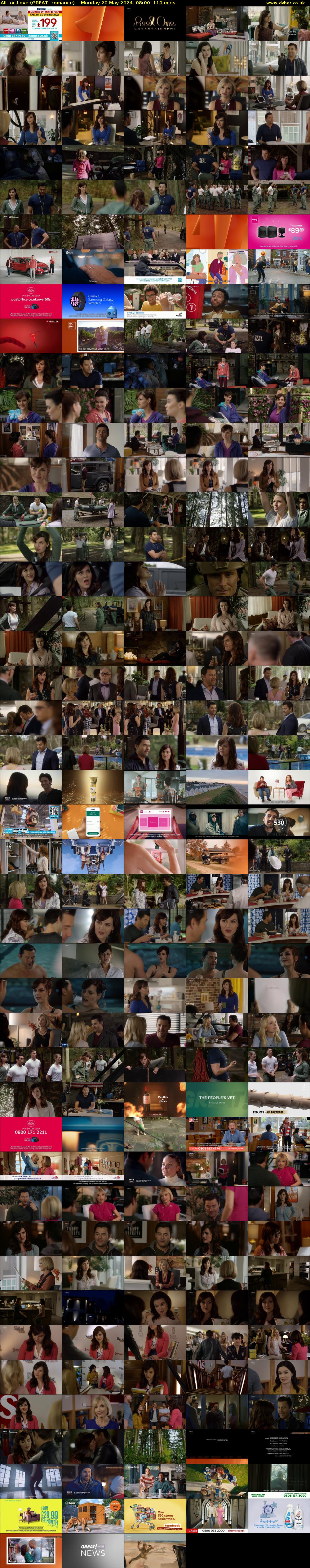 All for Love (GREAT! romance) Monday 20 May 2024 08:00 - 09:50