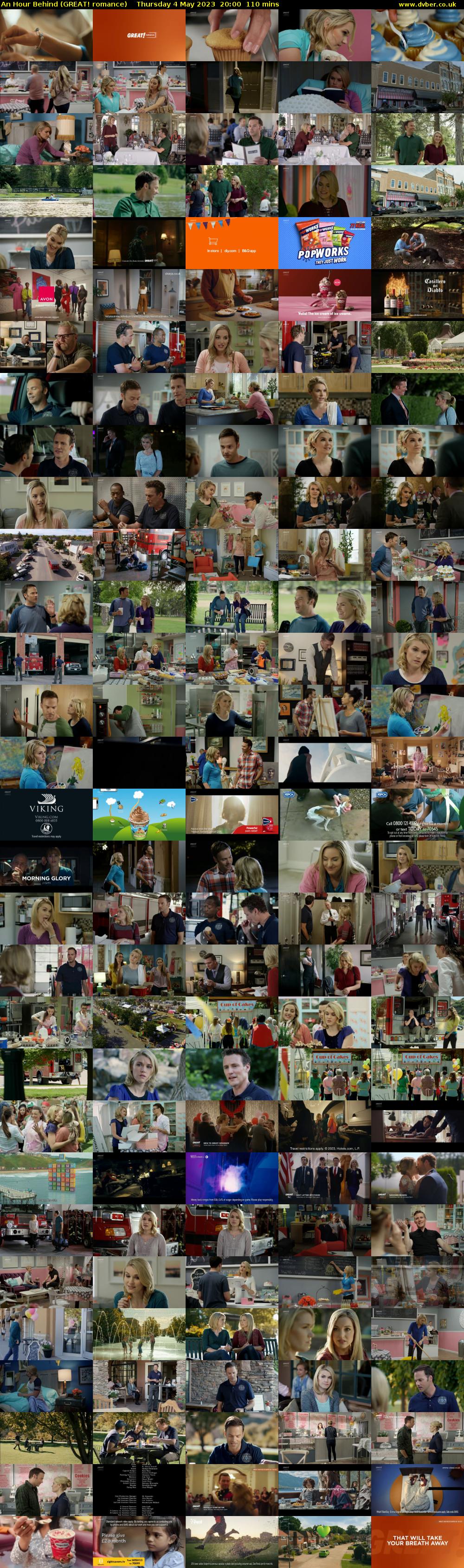 An Hour Behind (GREAT! romance) Thursday 4 May 2023 20:00 - 21:50