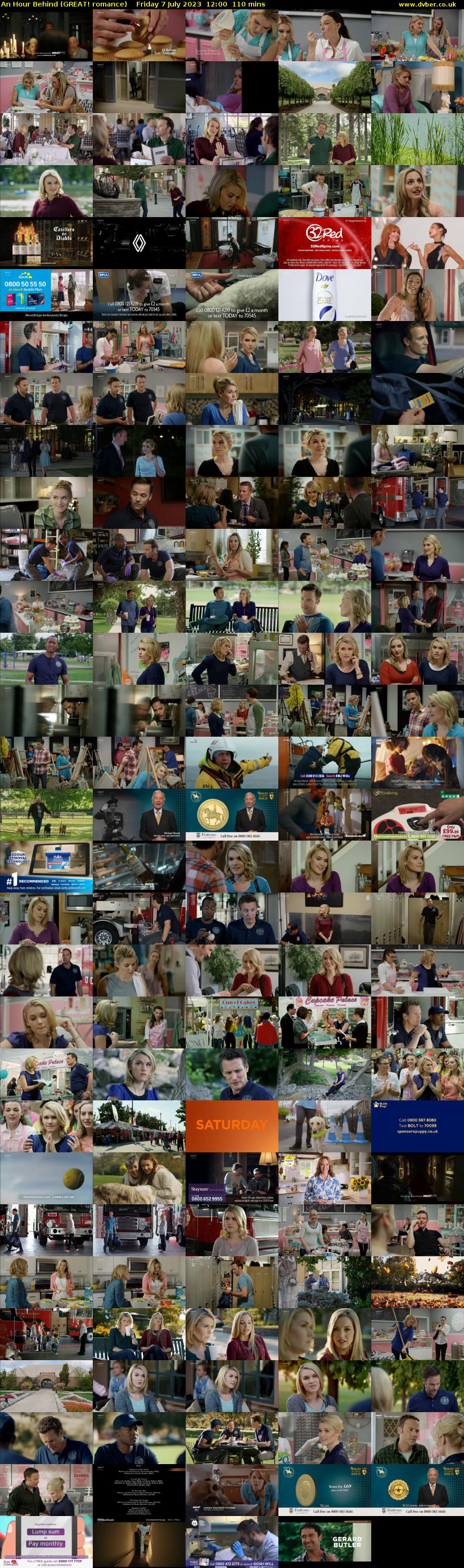An Hour Behind (GREAT! romance) Friday 7 July 2023 12:00 - 13:50
