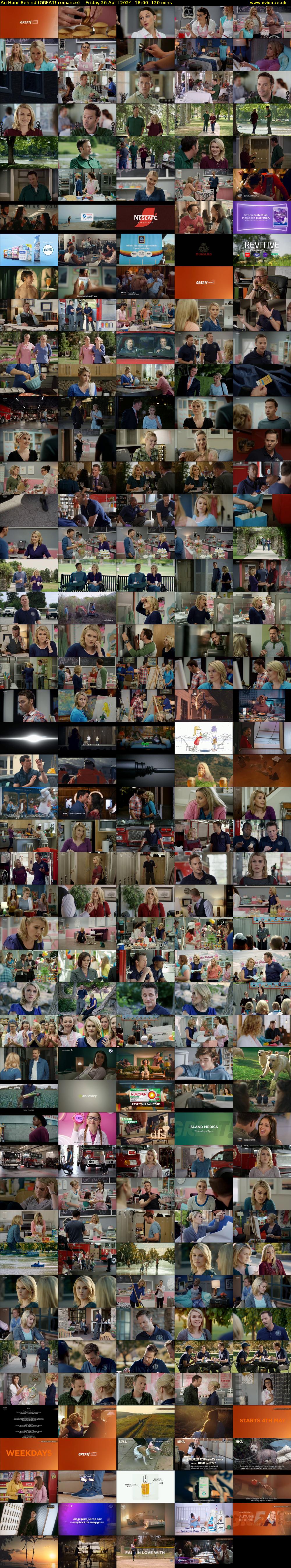 An Hour Behind (GREAT! romance) Friday 26 April 2024 18:00 - 20:00