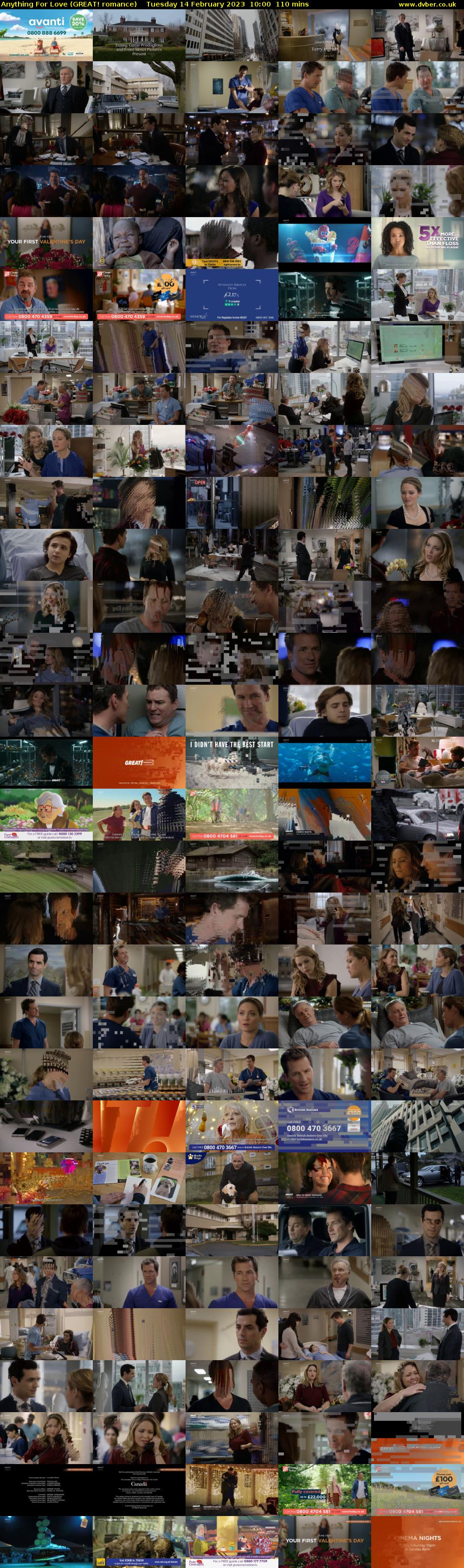 Anything For Love (GREAT! romance) Tuesday 14 February 2023 10:00 - 11:50
