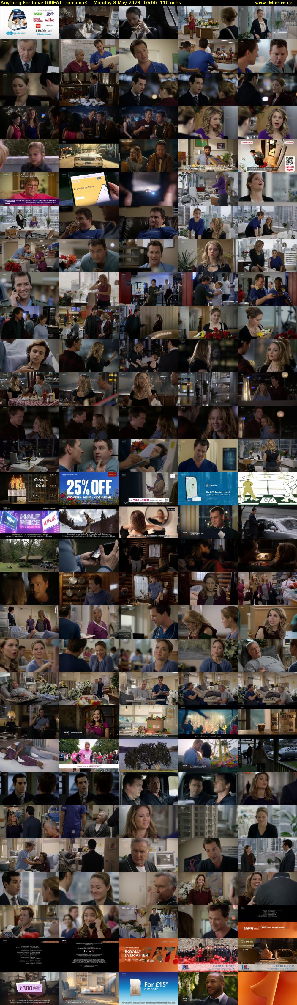 Anything For Love (GREAT! romance) Monday 8 May 2023 10:00 - 11:50