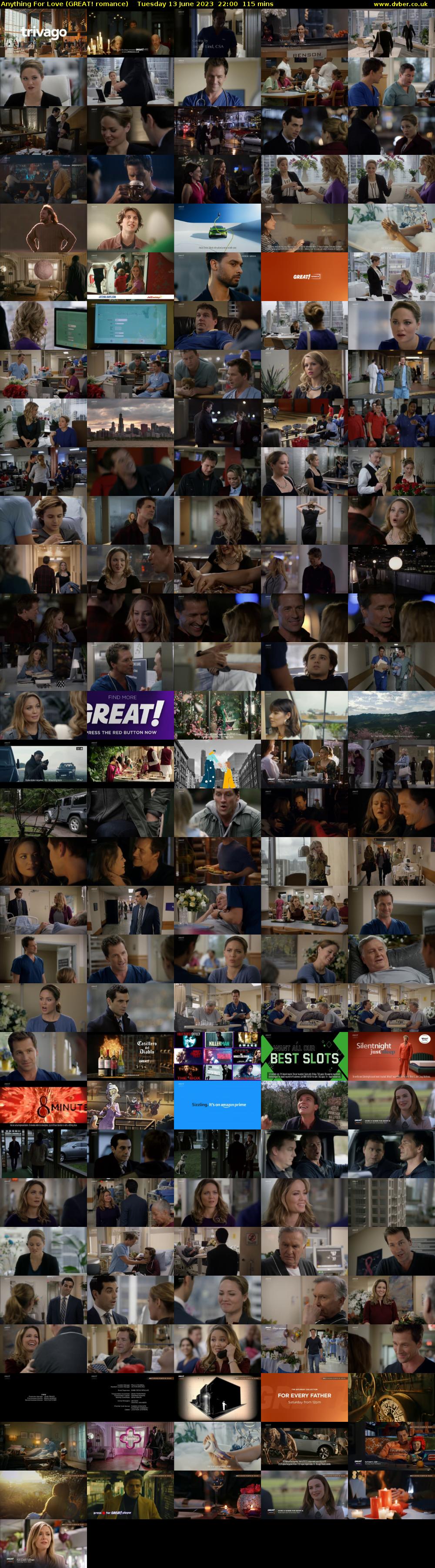 Anything For Love (GREAT! romance) Tuesday 13 June 2023 22:00 - 23:55