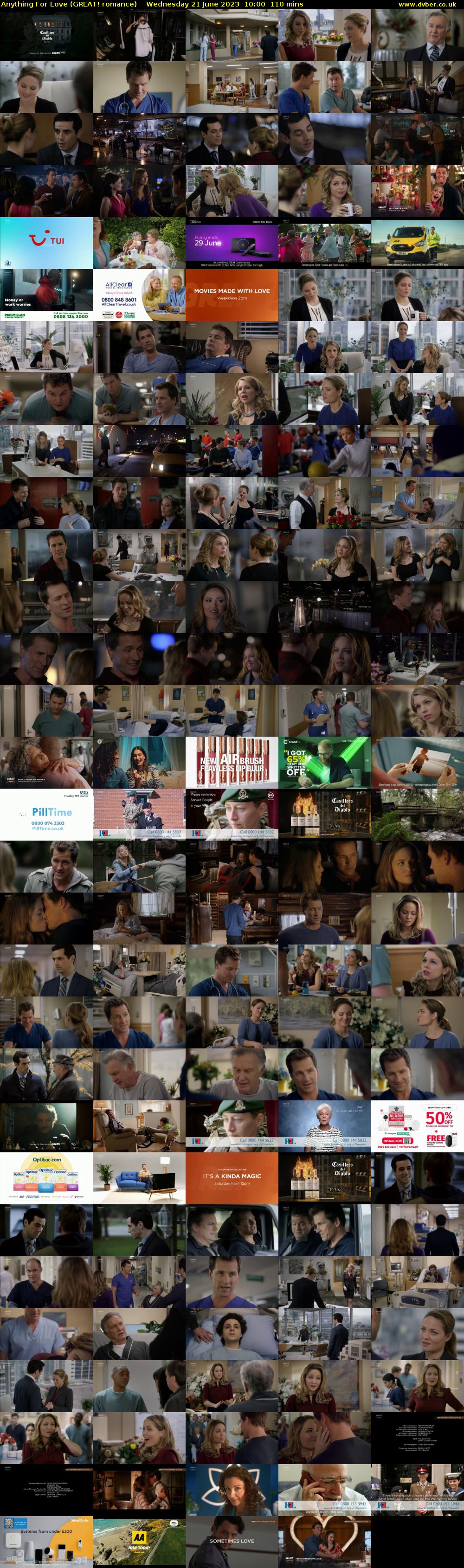Anything For Love (GREAT! romance) Wednesday 21 June 2023 10:00 - 11:50