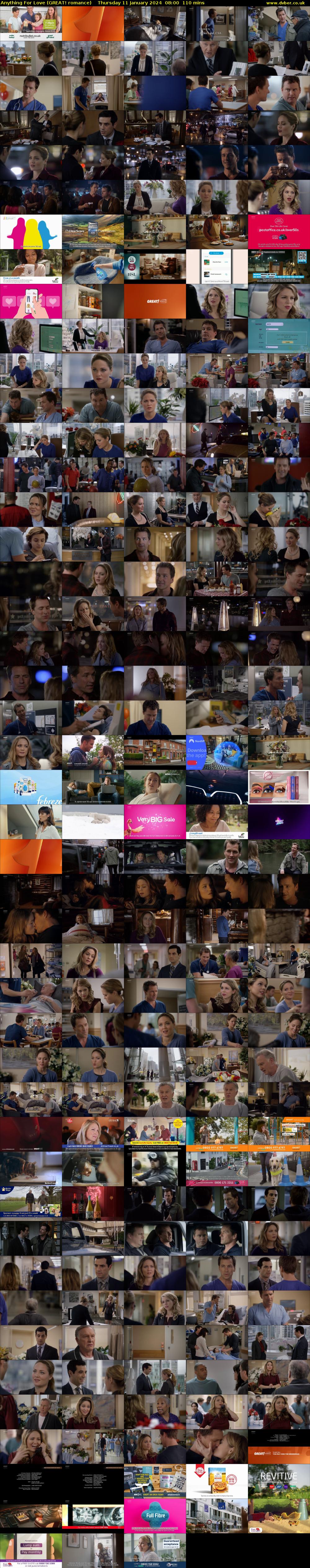 Anything For Love (GREAT! romance) Thursday 11 January 2024 08:00 - 09:50