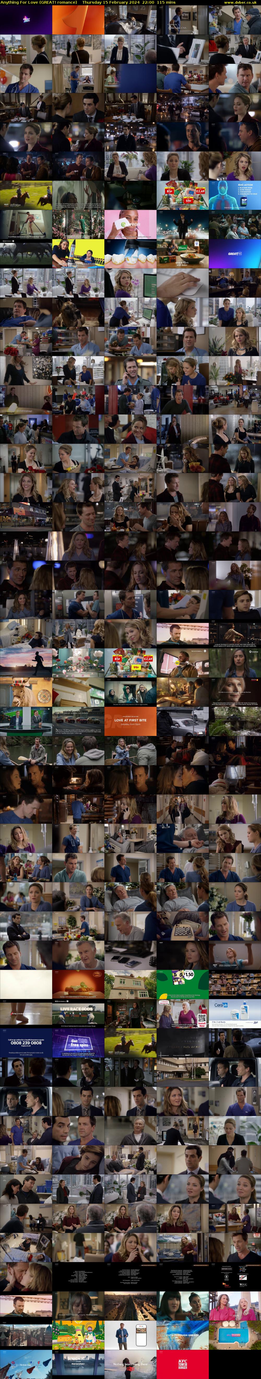 Anything For Love (GREAT! romance) Thursday 15 February 2024 22:00 - 23:55