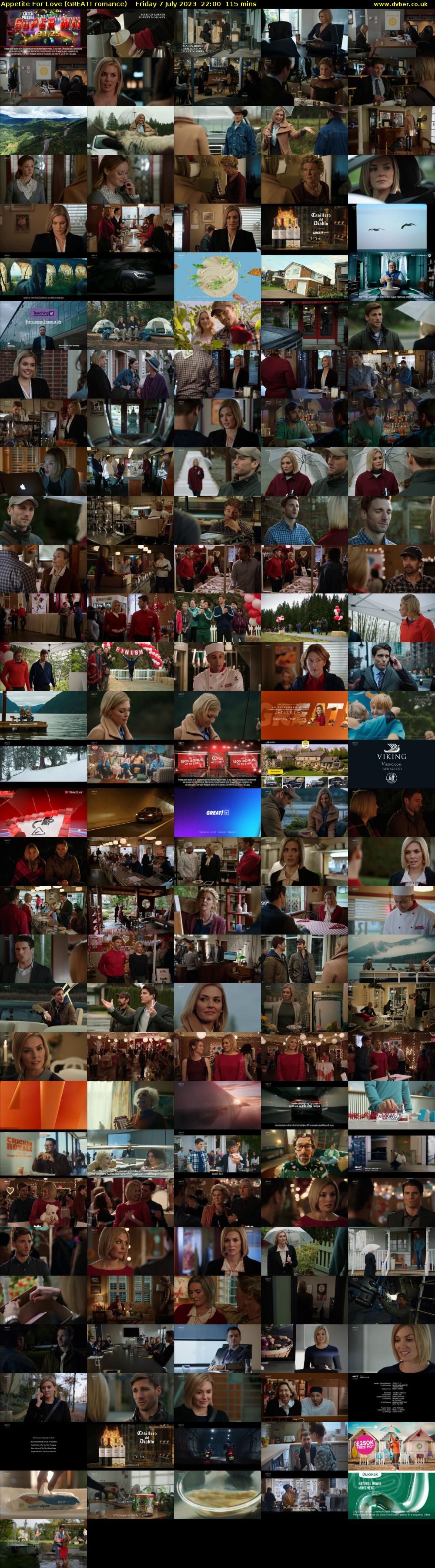 Appetite For Love (GREAT! romance) Friday 7 July 2023 22:00 - 23:55
