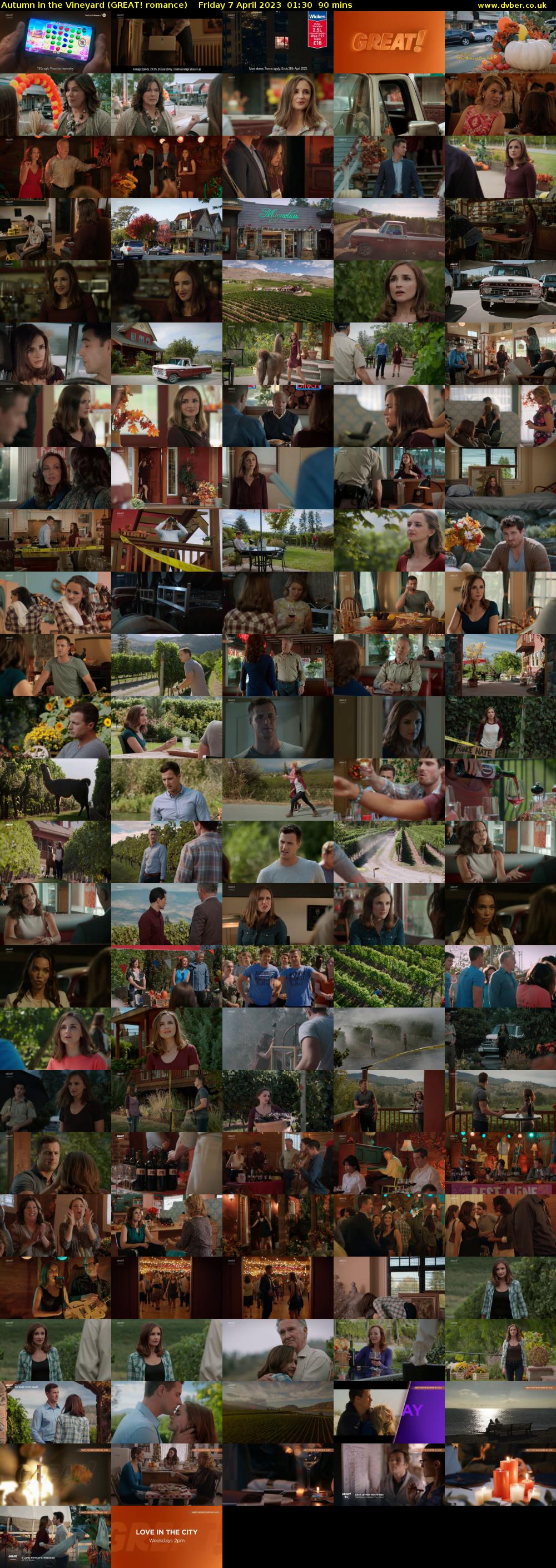 Autumn In The Vineyard (GREAT! romance) Friday 7 April 2023 01:30 - 03:00