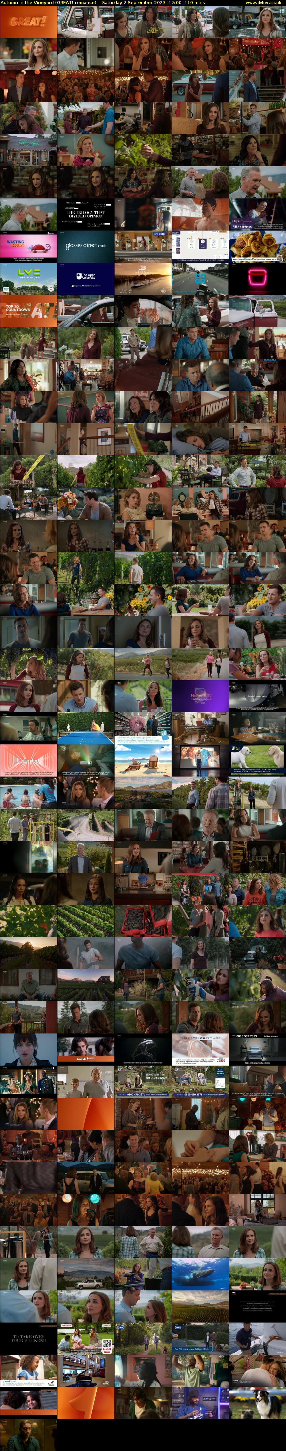 Autumn In The Vineyard (GREAT! romance) Saturday 2 September 2023 12:00 - 13:50