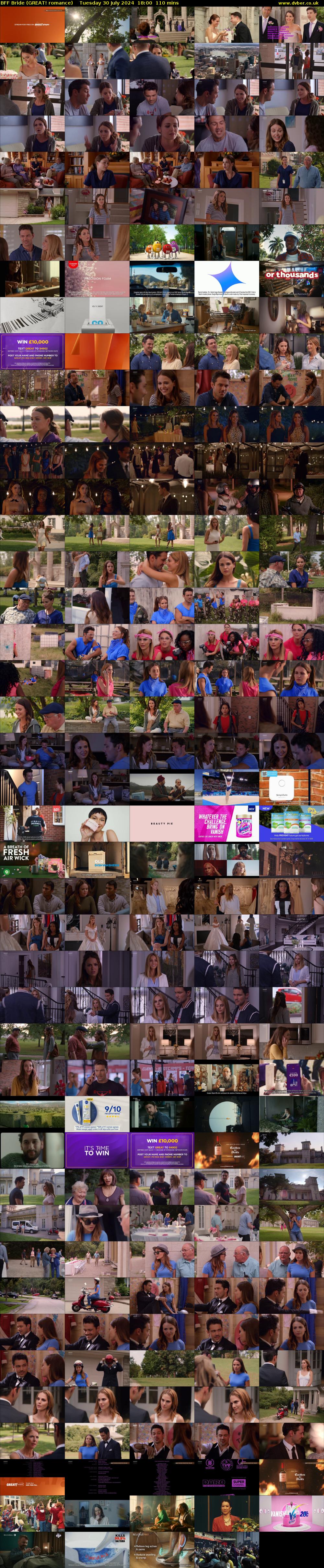 BFF Bride (GREAT! romance) Tuesday 30 July 2024 18:00 - 19:50