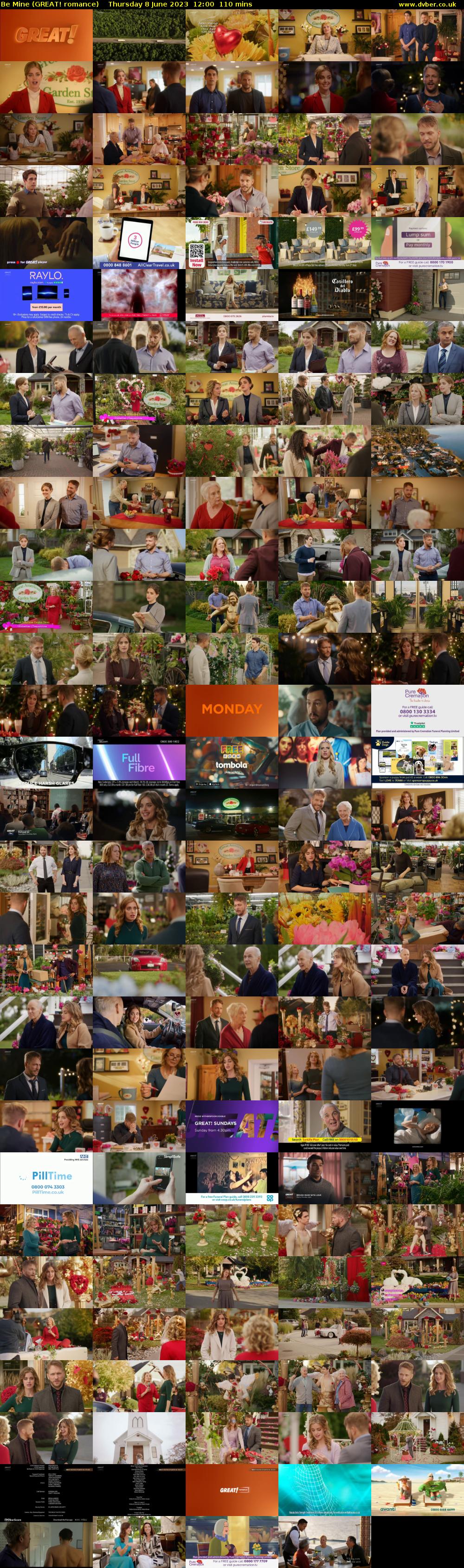 Be Mine (GREAT! romance) Thursday 8 June 2023 12:00 - 13:50