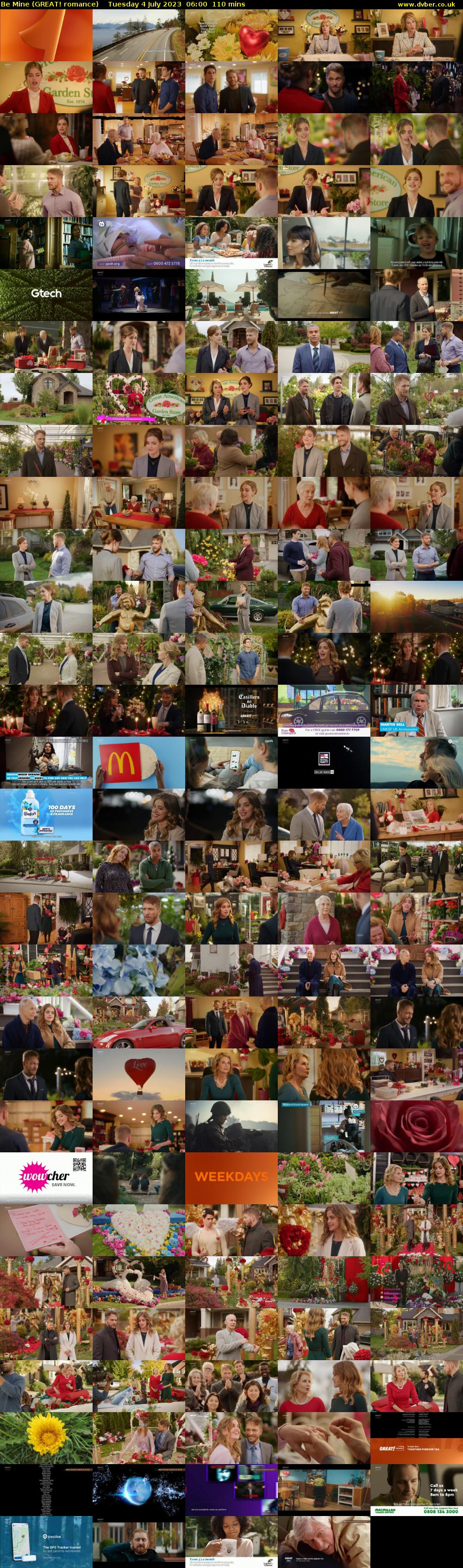 Be Mine (GREAT! romance) Tuesday 4 July 2023 06:00 - 07:50