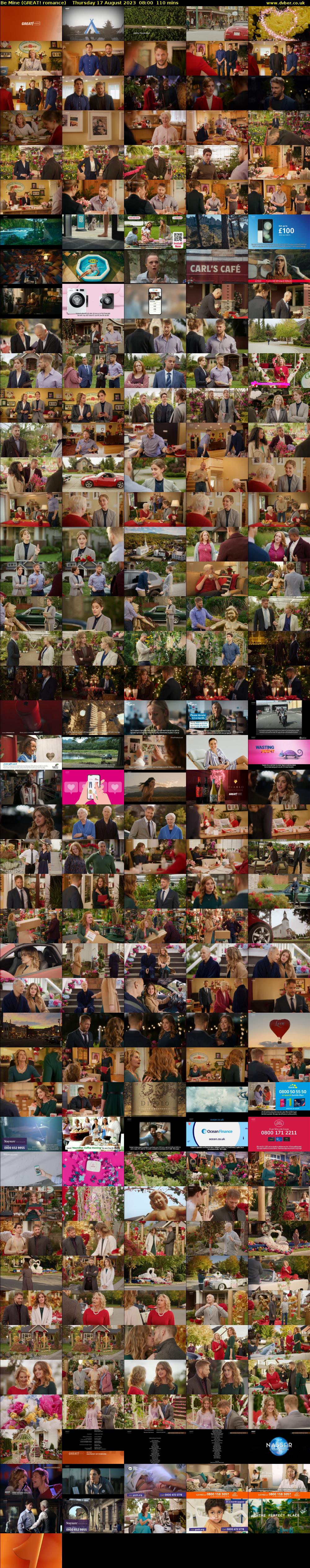 Be Mine (GREAT! romance) Thursday 17 August 2023 08:00 - 09:50