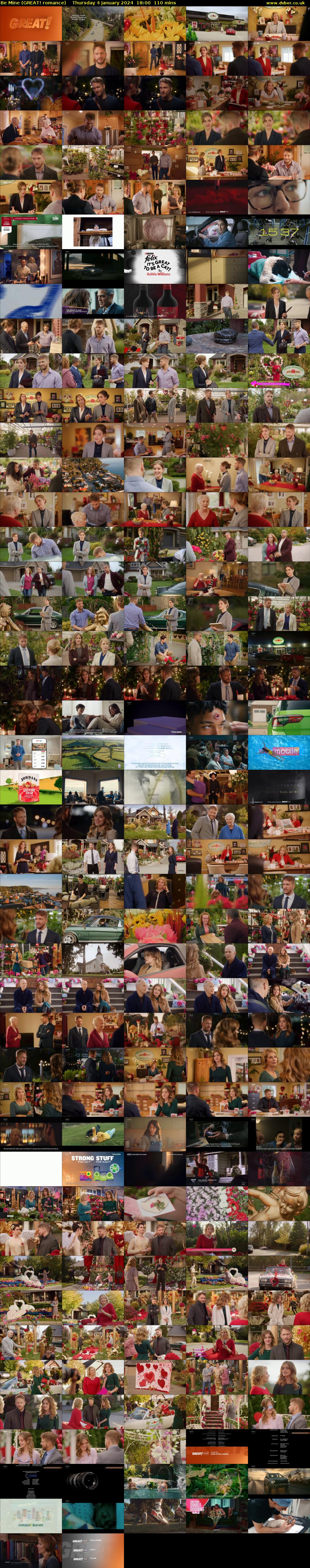 Be Mine (GREAT! romance) Thursday 4 January 2024 18:00 - 19:50