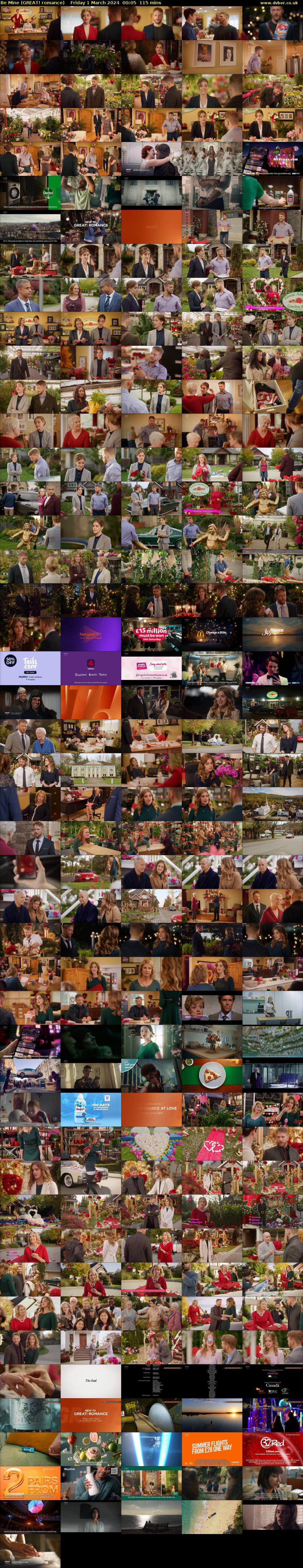 Be Mine (GREAT! romance) Friday 1 March 2024 00:05 - 02:00