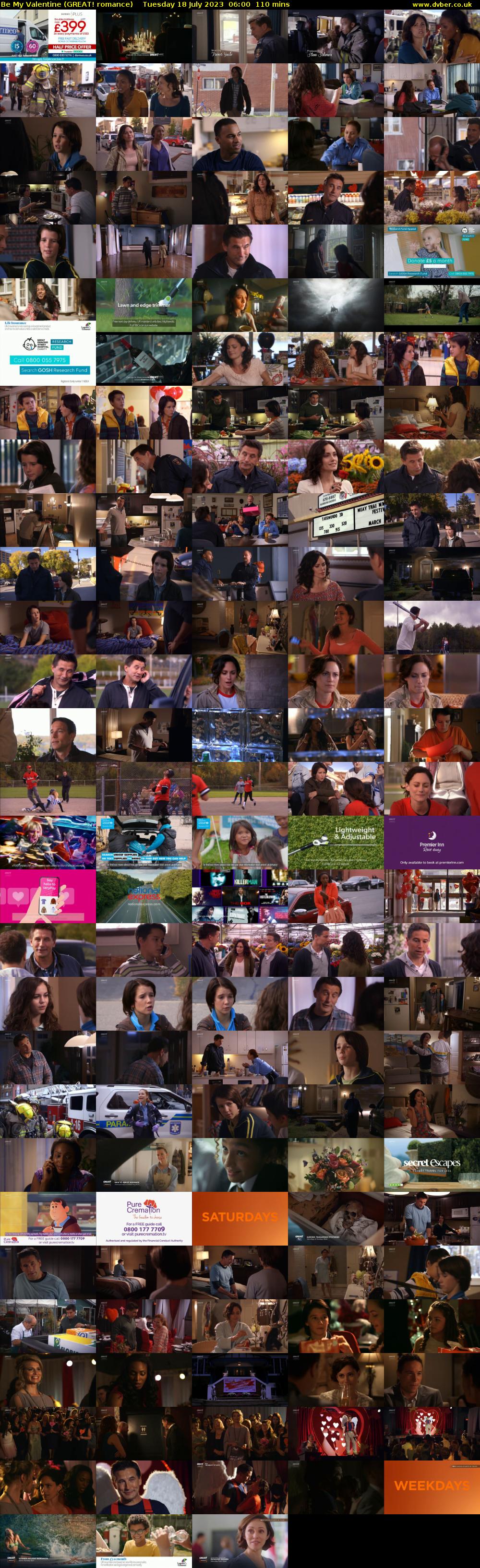 Be My Valentine (GREAT! romance) Tuesday 18 July 2023 06:00 - 07:50