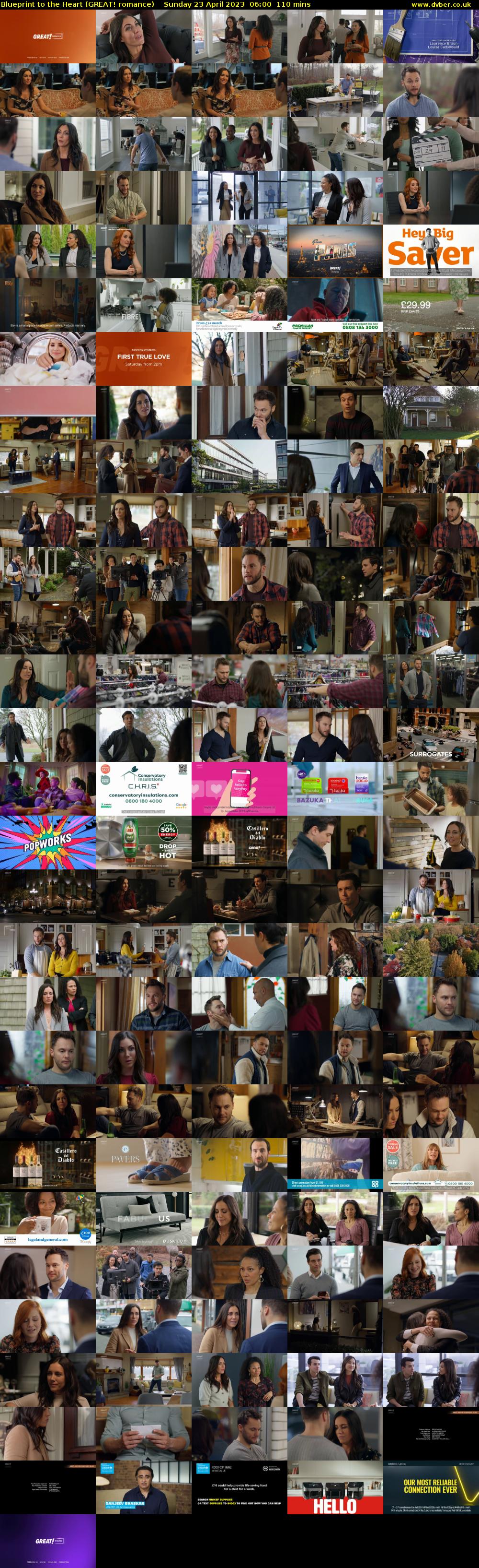 Blueprint to the Heart (GREAT! romance) Sunday 23 April 2023 06:00 - 07:50