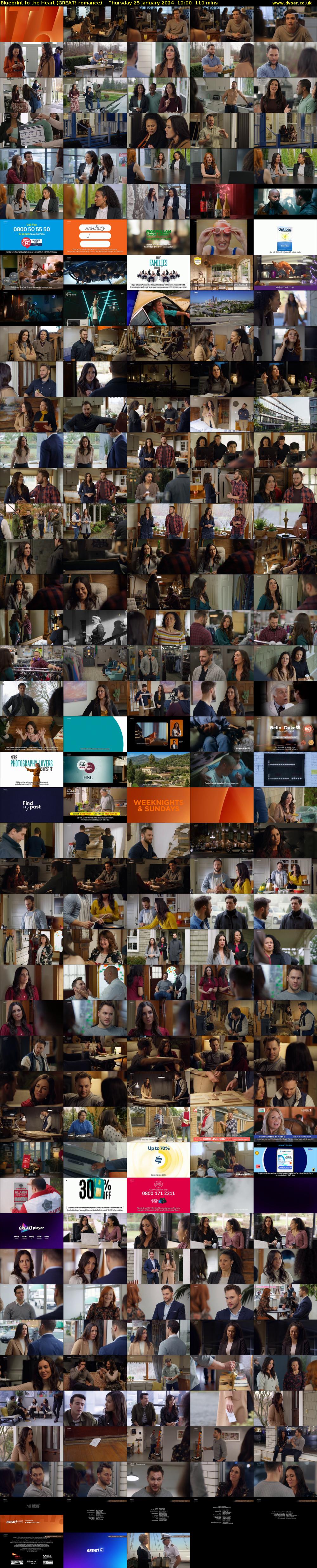 Blueprint to the Heart (GREAT! romance) Thursday 25 January 2024 10:00 - 11:50