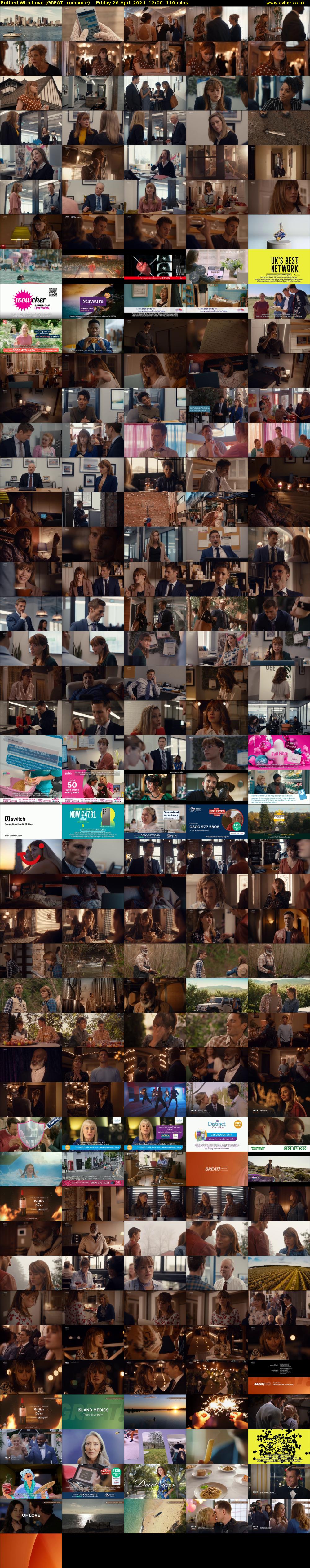 Bottled With Love (GREAT! romance) Friday 26 April 2024 12:00 - 13:50