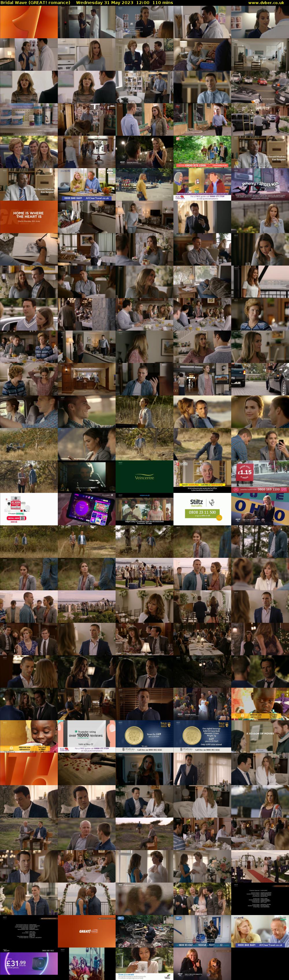Bridal Wave (GREAT! romance) Wednesday 31 May 2023 12:00 - 13:50