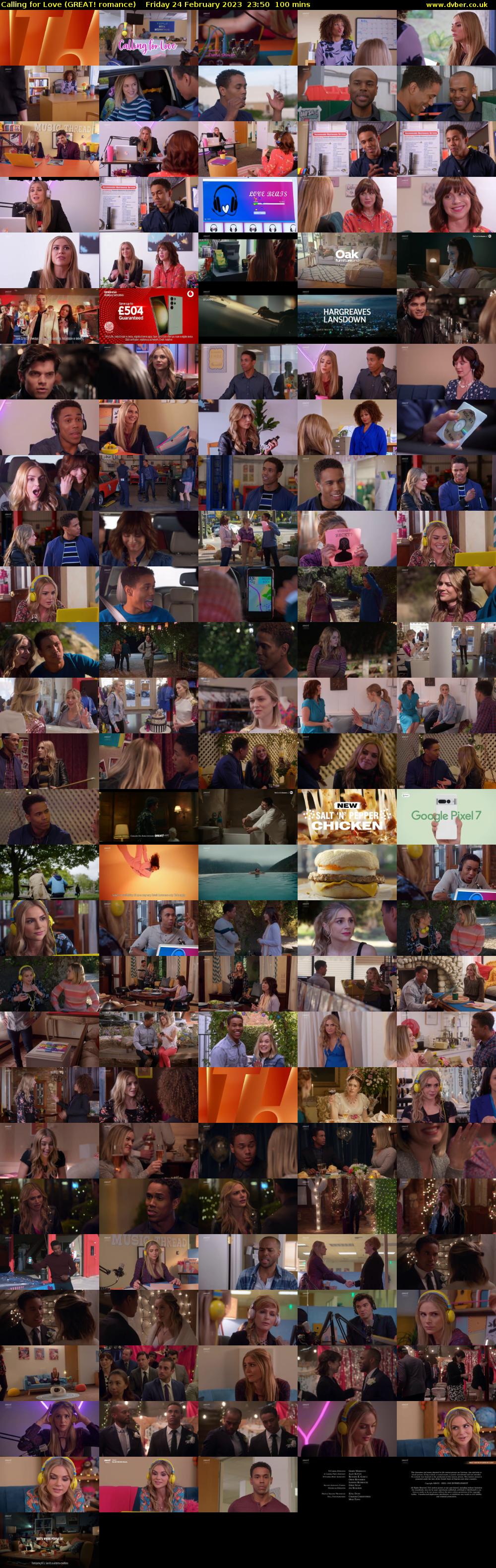 Calling for Love (GREAT! romance) Friday 24 February 2023 23:50 - 01:30
